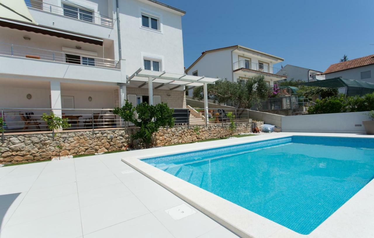 Charming Modern House With The New Swimming Pool - Apartment Maya 1 Trogir Exteriör bild