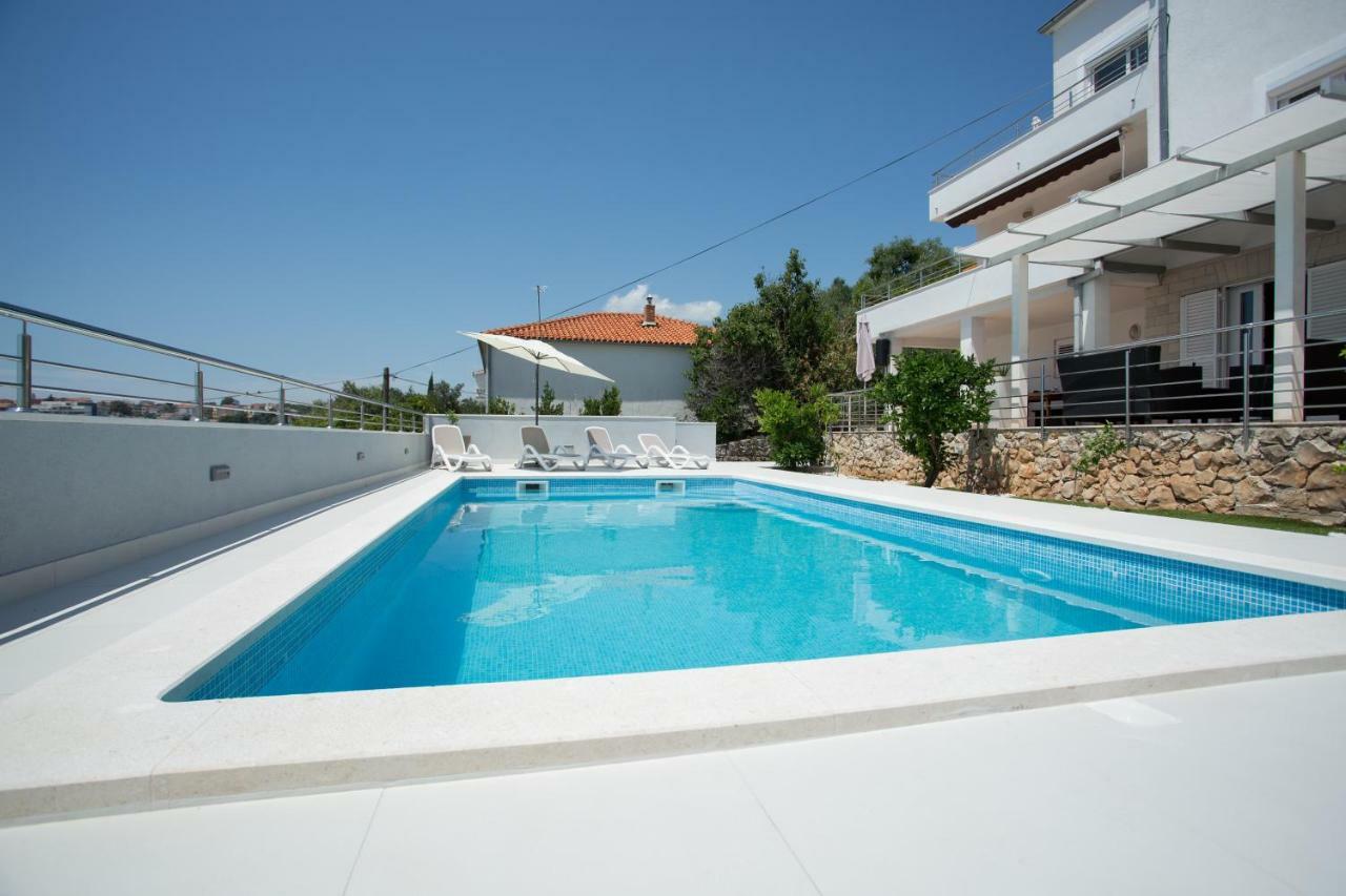 Charming Modern House With The New Swimming Pool - Apartment Maya 1 Trogir Exteriör bild